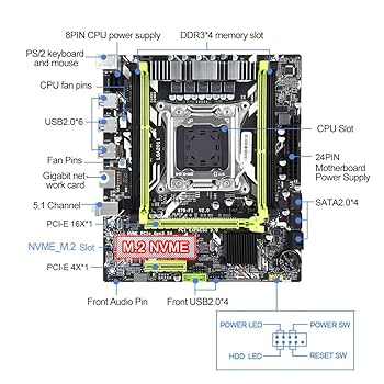 Amazon | X79 マザーボードセット LGA2011 コンボ Xeon E5 2650
